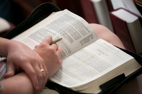 Marking Bible Reading in Malachi